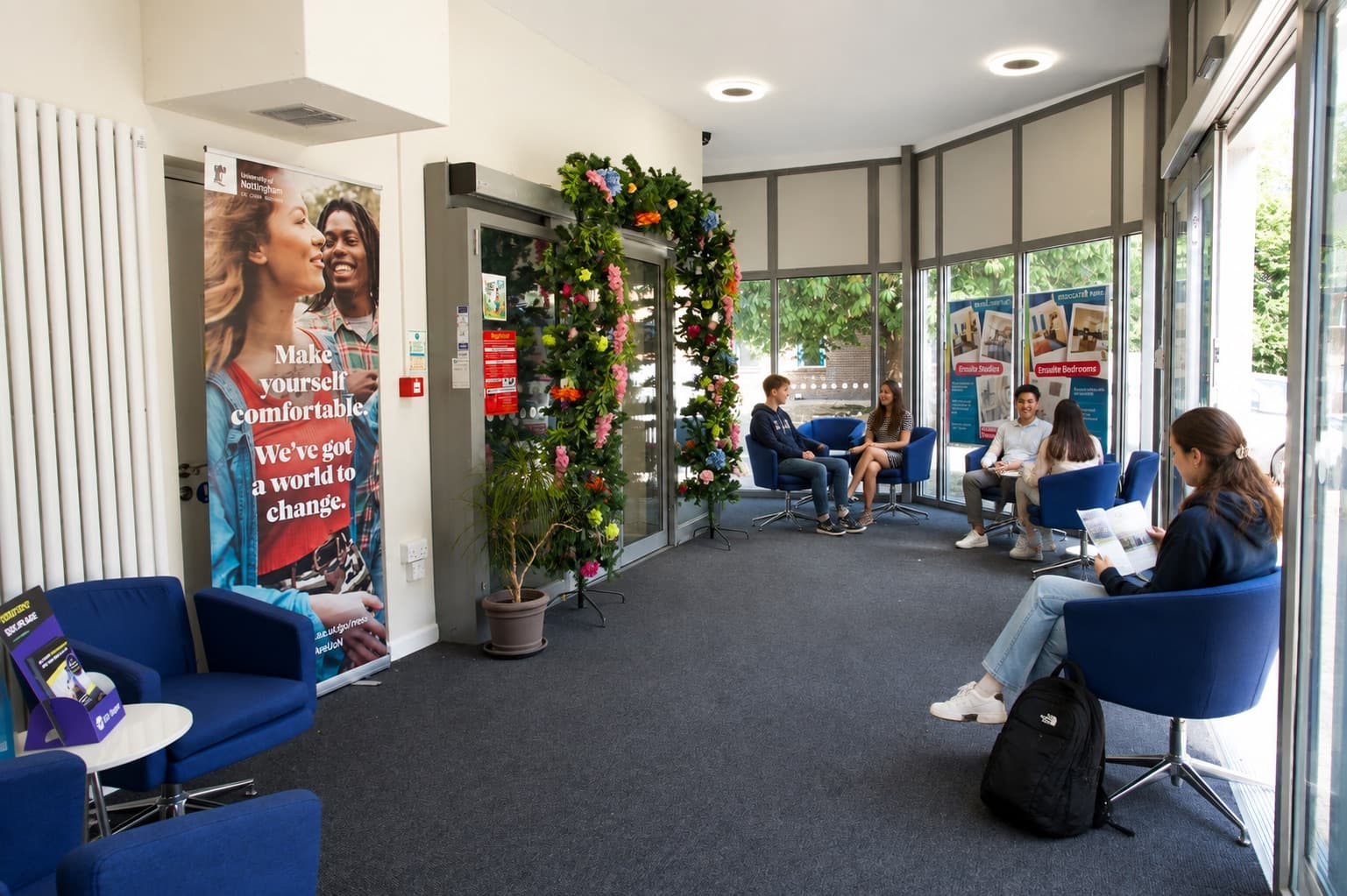 Broadgate Park: reception interior